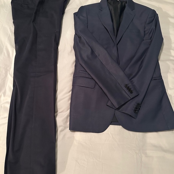 Express Other - Express Photographer 36 Regular & 29/32 Men's Navy Suit